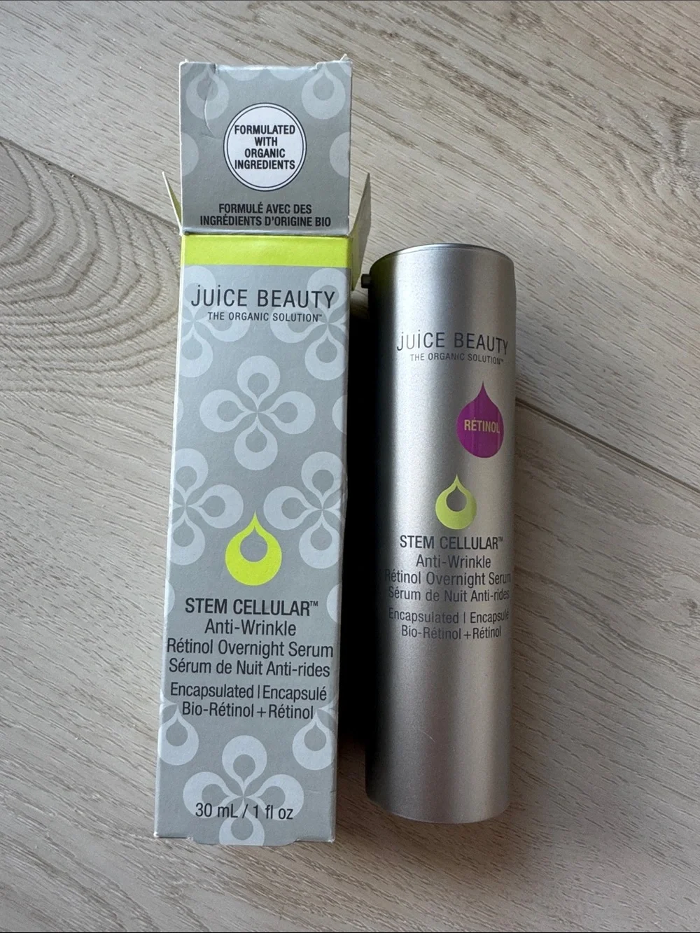 Juice Beauty Stem Cellular Anti-Wrinkle Retinol Serum + Freebie